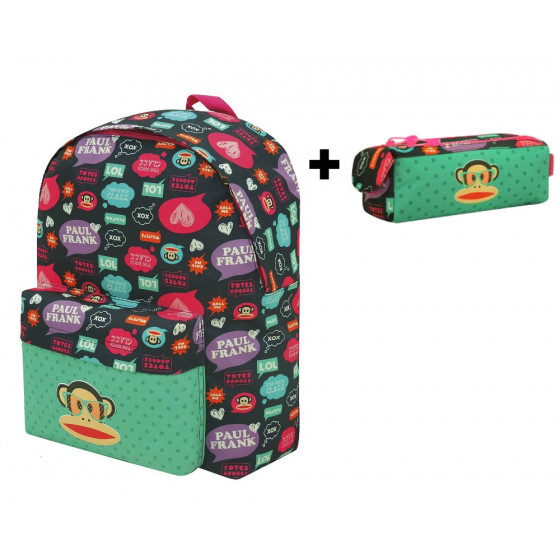 Mochila Paul Frank con estuche