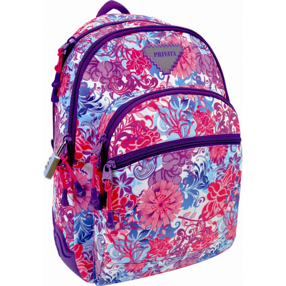 Mochila flores Privata