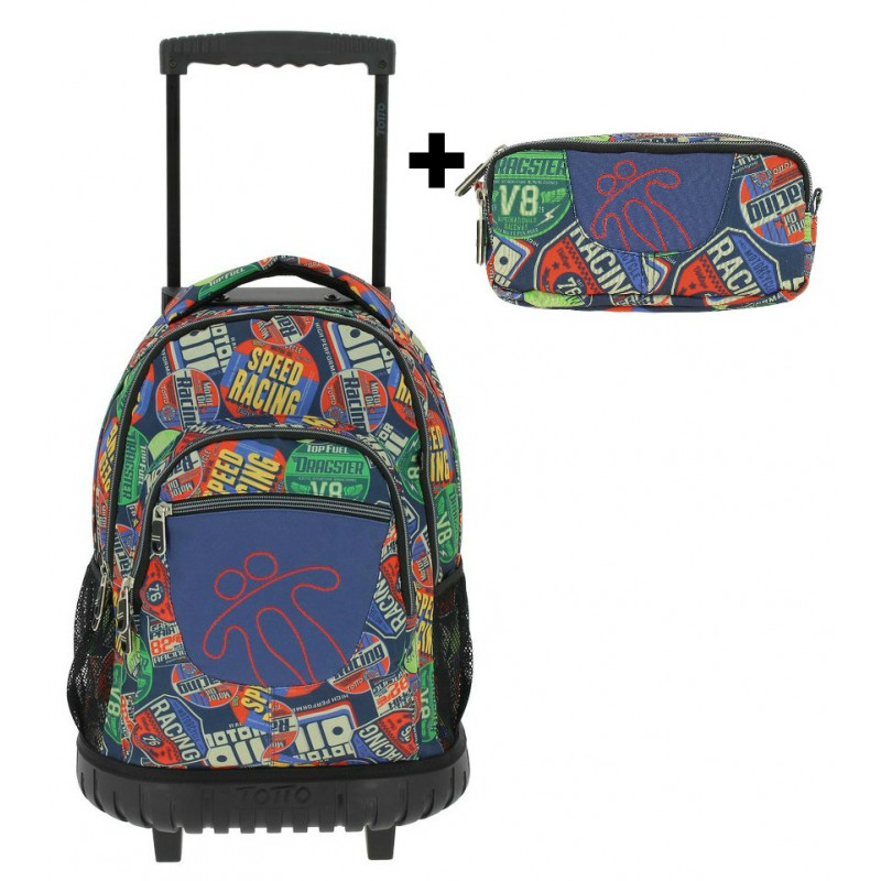 Mochilas totto con estuche hot sale