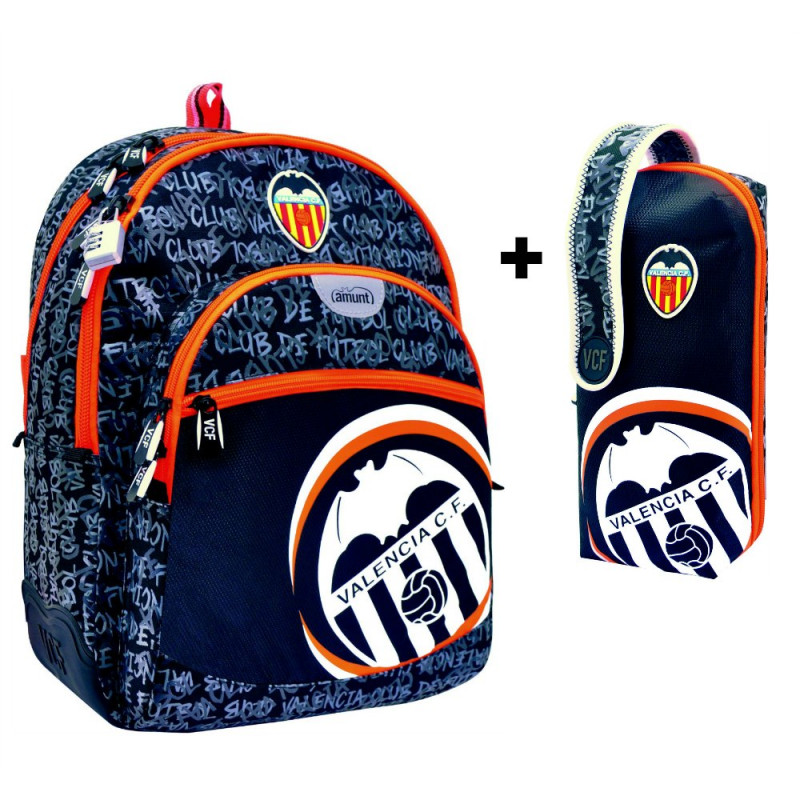 Devorar mano soborno Mochila Valencia CF 2016 Reforzada + Estuche