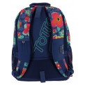 Mochila adaptable Totto Flores trasera