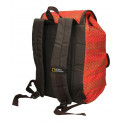 Mochila Topic roja trasera